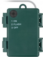 Goobay 50er LED silver wire cluster ljuskedja med 2 ljuslägen, varmvitt (3000 K), batteridrift, för inomhus och utomhusbruk (IP44) Goobay 50er LED silver wire cluster ljuskedja med 2 ljuslägen, varmvitt (3000 K), batteridrift, för inomhus och utomhusbruk (IP44)