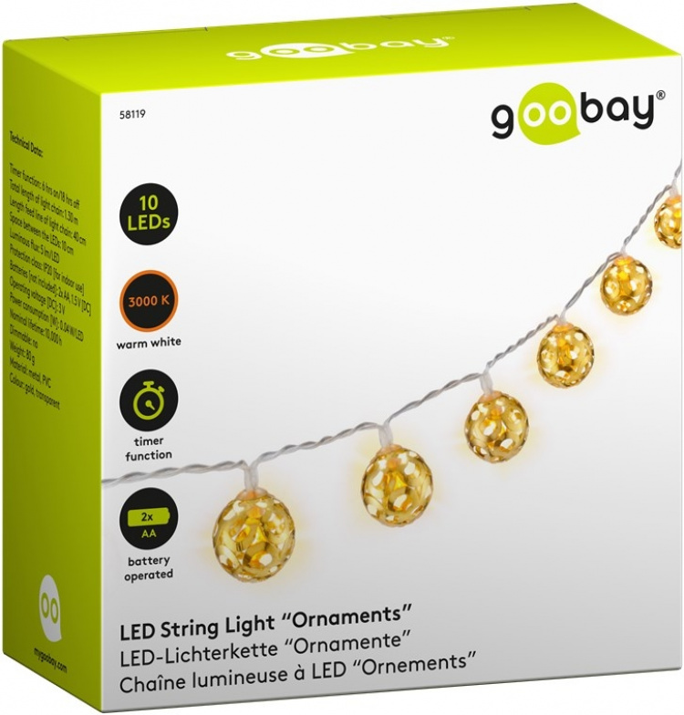 Goobay 10 LED-lampor 