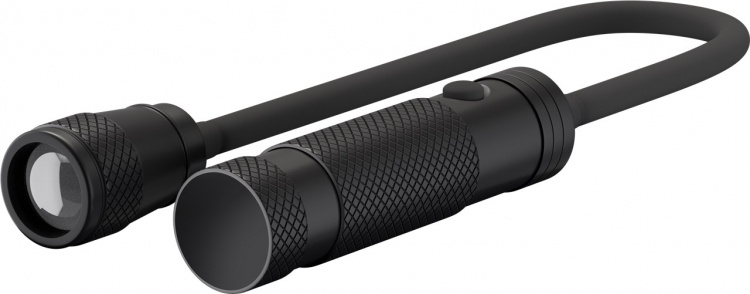 Goobay LED-arbetslampa Zoom 230 med 230 lm och kallt vitt ljus (8000 K), perfekt för arbete, fritid och i bilen