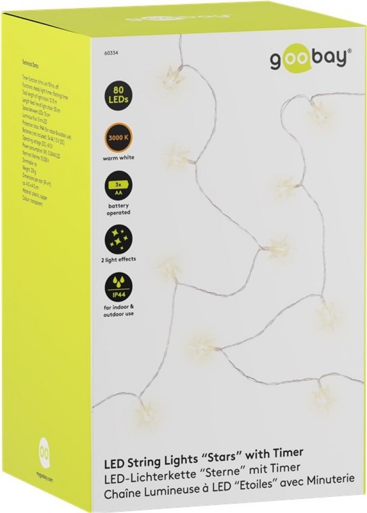 Goobay 80 LED ljusslinga 