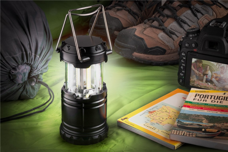 Goobay LED retkeilyvalaisin High Bright 250 sisäänvedettävä, kompakti muotoilu, erittäin kirkas, viileän valkoinen (6800 K) Goobay LED retkeilyvalaisin High Bright 250 sisäänvedettävä, kompakti muotoilu, erittäin kirkas, viileän valkoinen (6800 K)