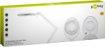 Goobay LED-suurennusvalaisin kiinnikkeellä, 8 W, valkoinen 650 lm, 127 mm:n kristallilasilinssi, 1,75x suurennus, 3 dioptriaa
