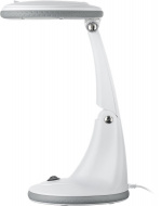 Goobay LED-förstoringslampa med stativ, 6 W, vit 450 lm, 100 mm glaslins, 1,75x förstoring, 3 dioptrier Goobay LED-förstoringslampa med stativ, 6 W, vit 450 lm, 100 mm glaslins, 1,75x förstoring, 3 dioptrier