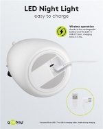Goobay LED-nattlampa  Goobay LED-nattlampa