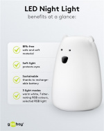 Goobay LED-nattlampa  Goobay LED-nattlampa