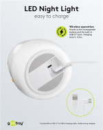 Goobay LED-nattlampa  Goobay LED-nattlampa