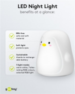 Goobay LED-nattlampa  Goobay LED-nattlampa