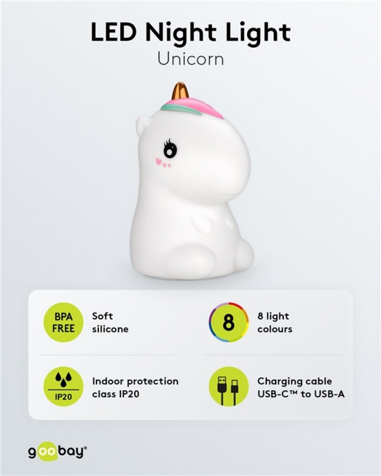 Goobay LED-yövalo  Goobay LED-yövalo