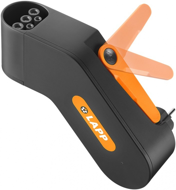 LAPP MOBILITY Mobility Dock laddare för elfordon (5555925000) upp till 2,3 kW, 10 A, 1-fas, för mobil laddning av hybrid- och elbilar med Typ 2-anslutning