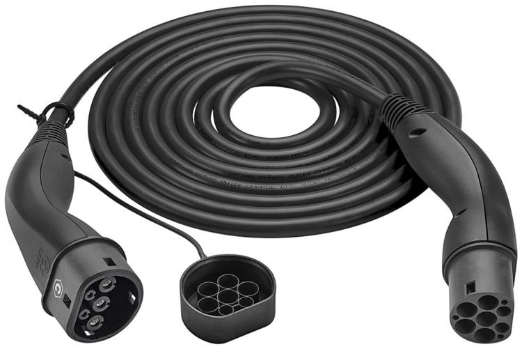 LAPP MOBILITY HELIX laddkabel Typ 2, upp till 7,4 kW, m, svart (5555935002) 32 A, 1-fas, för laddning av hybrid- och elbilar med Typ 2-anslutning LAPP MOBILITY HELIX laddkabel Typ 2, upp till 7,4 kW, m, svart (5555935002) 32 A, 1-fas, för laddning av hybrid- och elbilar med Typ 2-anslutning