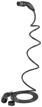LAPP MOBILITY HELIX laddkabel Typ 2, upp till 7,4 kW, m, svart (5555935002) 32 A, 1-fas, för laddning av hybrid- och elbilar med Typ 2-anslutning LAPP MOBILITY HELIX laddkabel Typ 2, upp till 7,4 kW, m, svart (5555935002) 32 A, 1-fas, för laddning av hybrid- och elbilar med Typ 2-anslutning