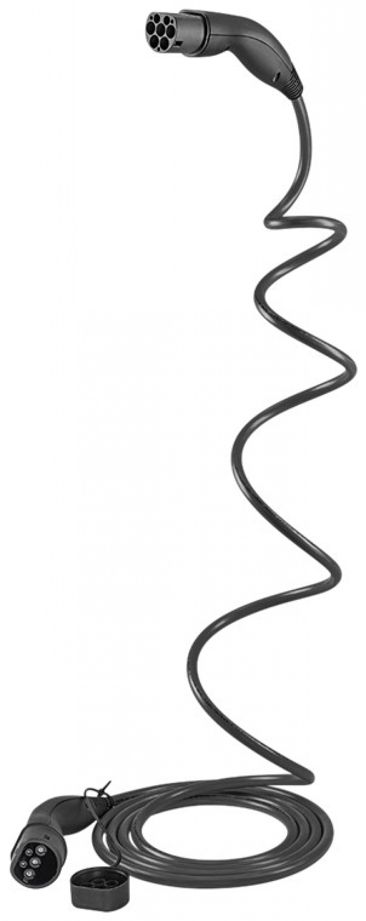 LAPP MOBILITY HELIX laddkabel Typ 2, upp till 7,4 kW, m, svart (5555935002) 32 A, 1-fas, för laddning av hybrid- och elbilar med Typ 2-anslutning LAPP MOBILITY HELIX laddkabel Typ 2, upp till 7,4 kW, m, svart (5555935002) 32 A, 1-fas, för laddning av hybrid- och elbilar med Typ 2-anslutning