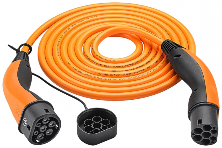 LAPP MOBILITY HELIX laddkabel Typ 2, upp till 11 kW, m, orange (5555935013) 20 A, 3-fas, för laddning av hybrid- och elbilar med Typ 2-anslutning LAPP MOBILITY HELIX laddkabel Typ 2, upp till 11 kW, m, orange (5555935013) 20 A, 3-fas, för laddning av hybrid- och elbilar med Typ 2-anslutning