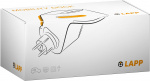 LAPP MOBILITY Mobility Dock laddare för elfordon, typ Danmark (5555925006) upp till 1,4 kW, 6 A, 1-fas, för mobil laddning av hybrid- och elbilar med Typ 2-anslutning LAPP MOBILITY Mobility Dock laddare för elfordon, typ Danmark (5555925006) upp till 1,4 kW, 6 A, 1-fas, för mobil laddning av hybrid- och elbilar med Typ 2-anslutning