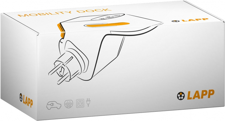 LAPP MOBILITY Mobility Dock laddare för elfordon, typ Danmark (5555925006) upp till 1,4 kW, 6 A, 1-fas, för mobil laddning av hybrid- och elbilar med Typ 2-anslutning LAPP MOBILITY Mobility Dock laddare för elfordon, typ Danmark (5555925006) upp till 1,4 kW, 6 A, 1-fas, för mobil laddning av hybrid- och elbilar med Typ 2-anslutning
