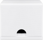 Goobay Keystone tom kåpa, 1-port med enkel snap-in-montering Goobay Keystone tom kåpa, 1-port med enkel snap-in-montering