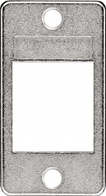 Goobay Keystone-fäste för installation av enhet och hölje lämplig för Keystone-port med 19,2 x 14,9 mm