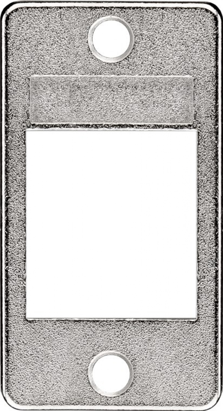 Goobay Keystone-fäste för installation av enhet och hölje lämplig för Keystone-port med 19,2 x 14,9 mm