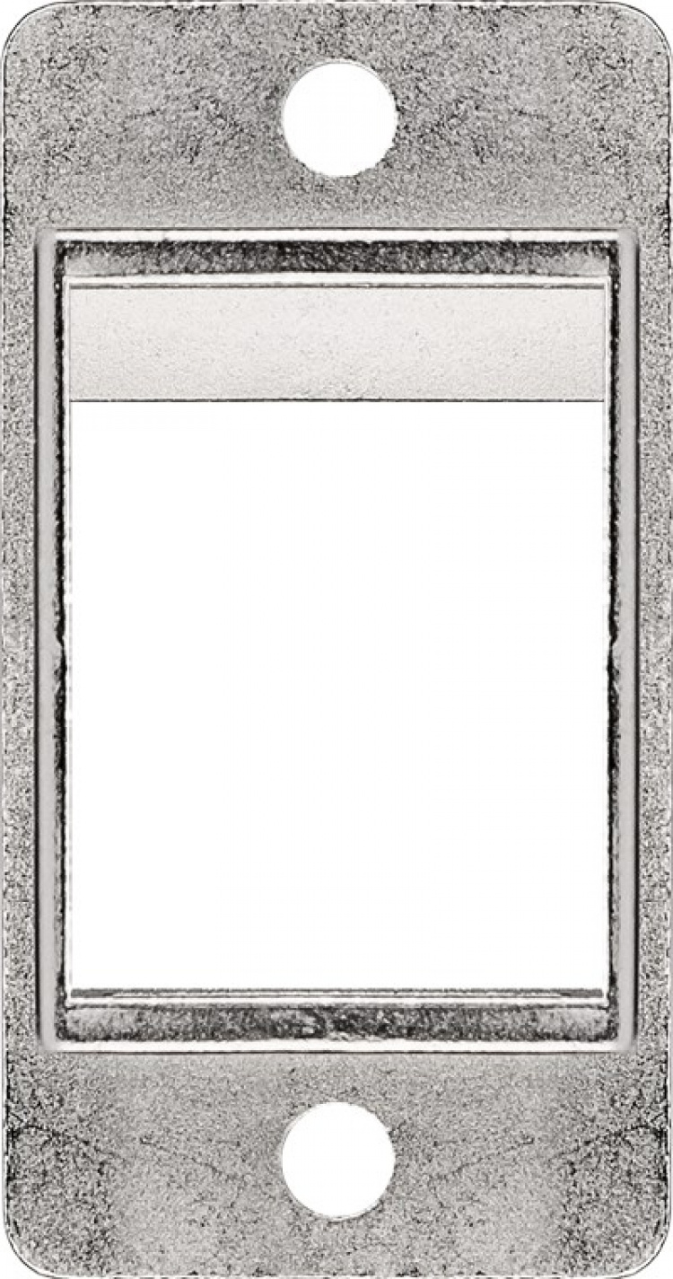 Goobay Keystone-fäste för installation av enhet och hölje lämplig för Keystone-port med 19,2 x 14,9 mm