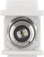 Goobay Keystone-modul, SAT/antenn IEC / koaxialplugg > F uttag 90 °