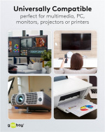 Goobay Förlängning för kylskåp, 1 m, svart Apparatkontakt C14 (kall apparatanslutning) > Apparatuttag C13 (kall apparatanslutning) Goobay Förlängning för kylskåp, 1 m, svart Apparatkontakt C14 (kall apparatanslutning) > Apparatuttag C13 (kall apparatanslutning)