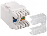 Goobay Keystone-modul RJ45 CAT 6, UTP, 250 MHz 16,7 mm bred, RJ45-kontakt (8P8C).