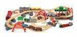 BRIO World 33052 - Rail & Road -deluxe ratasetti, iso laatikko