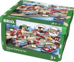BRIO World 33052 - Rail & Road -deluxe ratasetti, iso laatikko