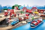 BRIO World 33052 - Rail & Road -deluxe ratasetti, iso laatikko