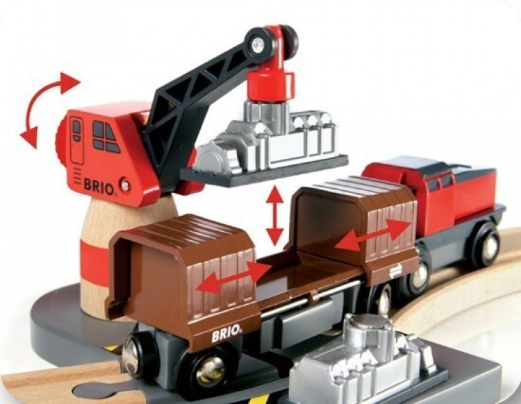BRIO World 33052 - Rail & Road -deluxe ratasetti, iso laatikko