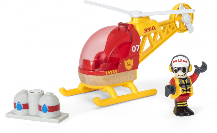 BRIO World 33797 - Sammutushelikopteri