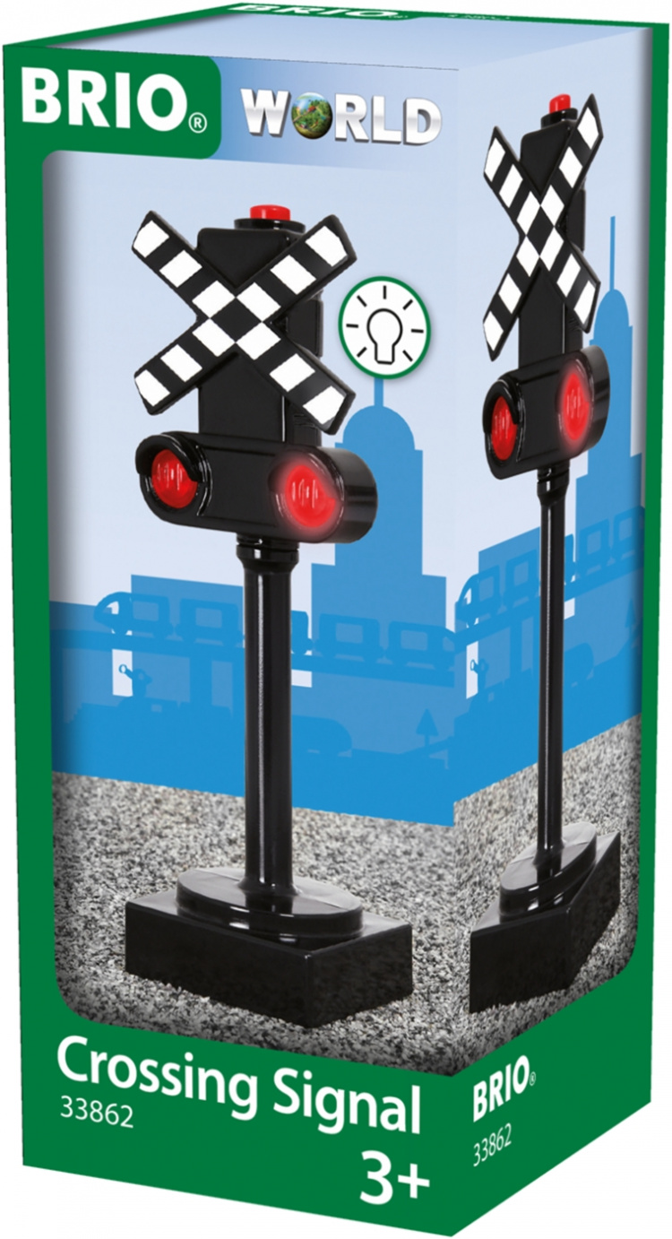 BRIO World 33862 - Tasoristeysmerkkivalo