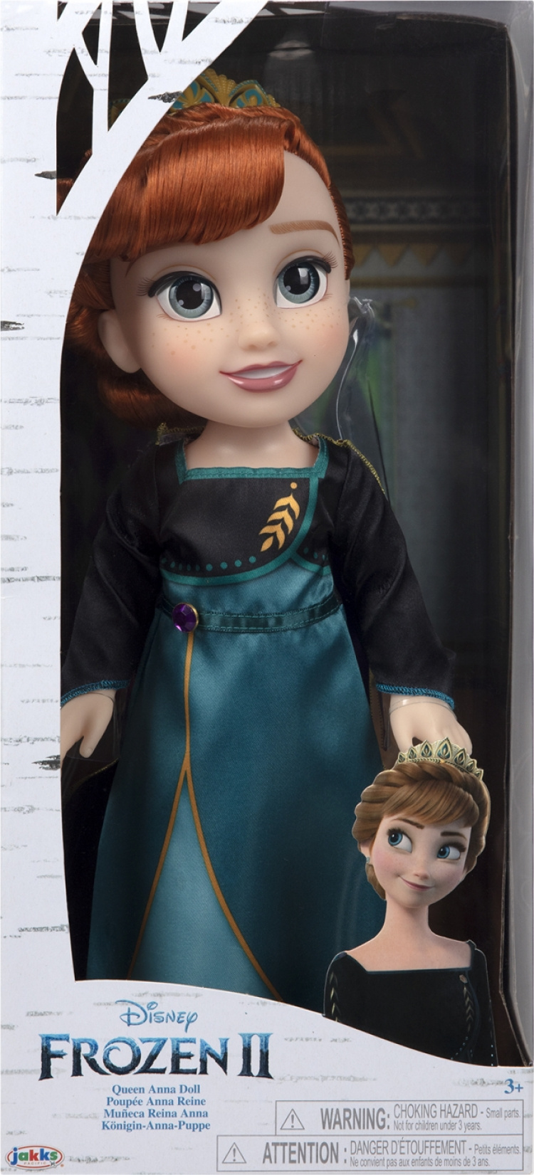 Disney Frozen Queen Anna -nukke, 38cm
