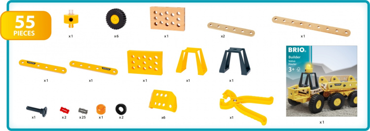 BRIO Builder 34599 - Volvo kippiauto