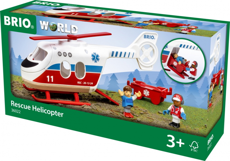 BRIO 36022 - Pelastushelikopteri