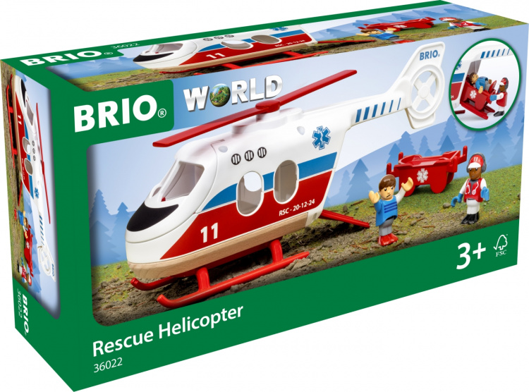 BRIO 36022 - Pelastushelikopteri