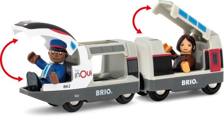 BRIO World 36087 - Maailman junat, TGV-suurnopeusjuna BRIO World 36087 - Maailman junat, TGV-suurnopeusjuna