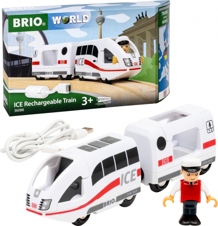 BRIO 36088 - Ladattava ICE-juna