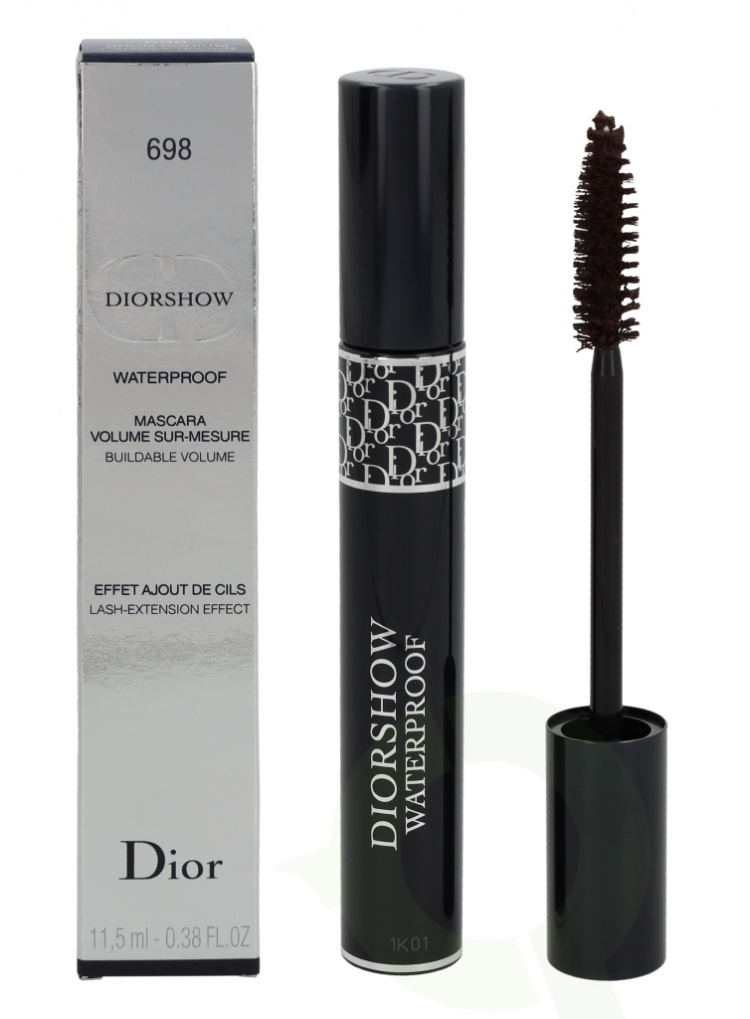 Christian Dior Dior Diorshow Waterproof Buildable Volume Mascara 11.5 ml #698 Chatwalk Brown