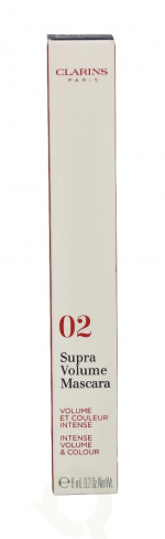 Clarins Supra Volume Mascara 8 ml 02 Intense Brown