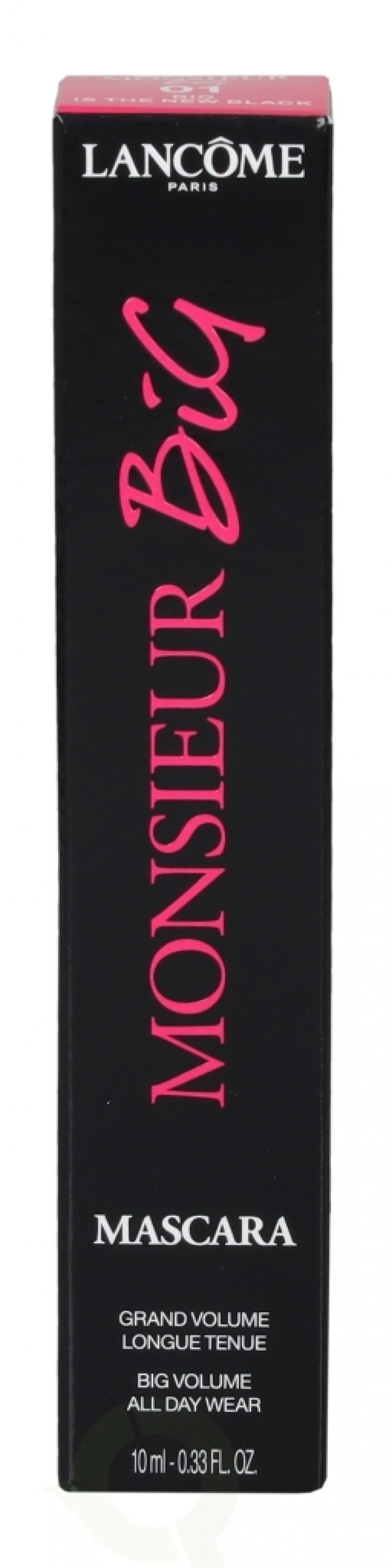 Lancome Monsieur Big Mascara 10 ml #01 Big is the New Black