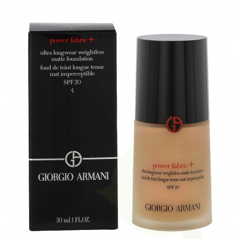 Armani Power Fabric+ Ultra Longwear Matte Foundation SPF20 30 ml #4