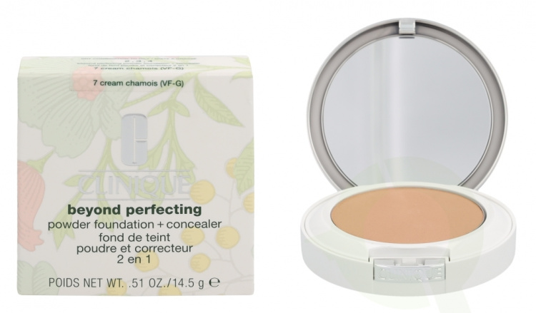 Clinique Beyond Perfecting Powder Foundation + Concealer 14.5 gr #07 Cream Chamois