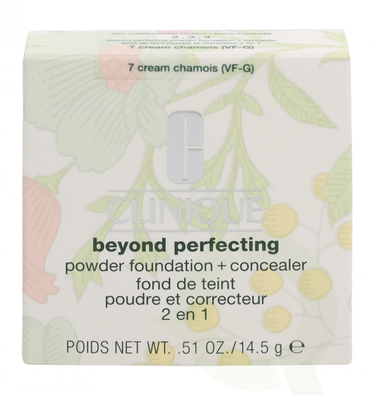 Clinique Beyond Perfecting Powder Foundation + Concealer 14.5 gr #07 Cream Chamois