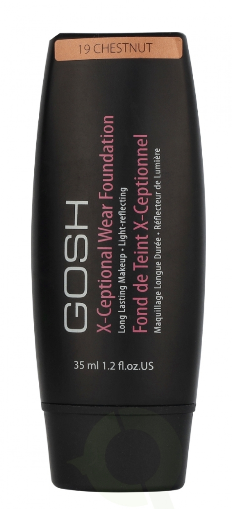 Gosh X-Ceptional Wear Foundation Long Lasting Makeup 30 ml 19 Chestnut