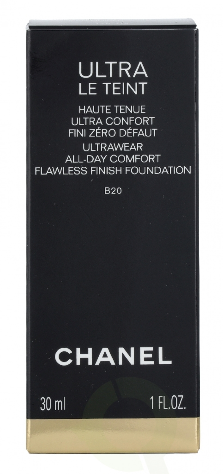 Chanel Ultra Le Teint Flawless Finish Fluid Foundation 30 ml B20