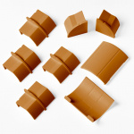 D-LINE Adapterisetti 22x22mm Tammenvärinen D-LINE Adapterisetti 22x22mm Tammenvärinen