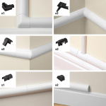 D-LINE Accessory Kit 30x15 Black D-LINE Accessory Kit 30x15 Black