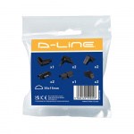 D-LINE Accessory Kit 30x15 Black D-LINE Accessory Kit 30x15 Black