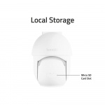 Hombli Smart Pan & Tilt -kamera Valkoinen